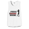 Prove Them Wrong Women's Flowy Scoop Muscle Tank Top