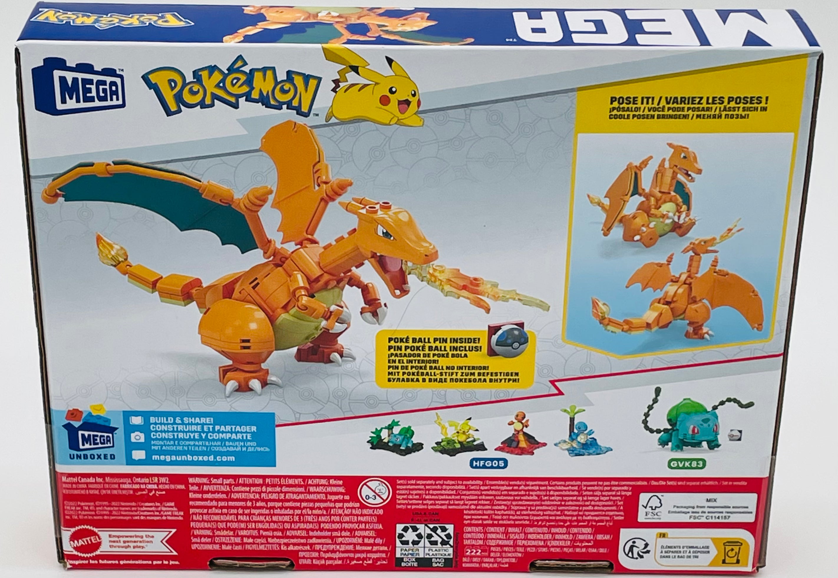 Pokémon Charizaro Building Set