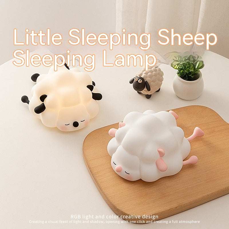 SnuggleGlow Sheep Silicone Pat Night Light