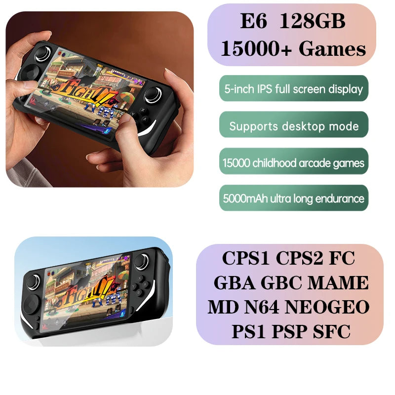 E6 Handheld GAME Console