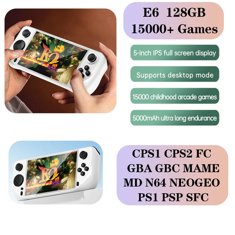 E6 Handheld GAME Console