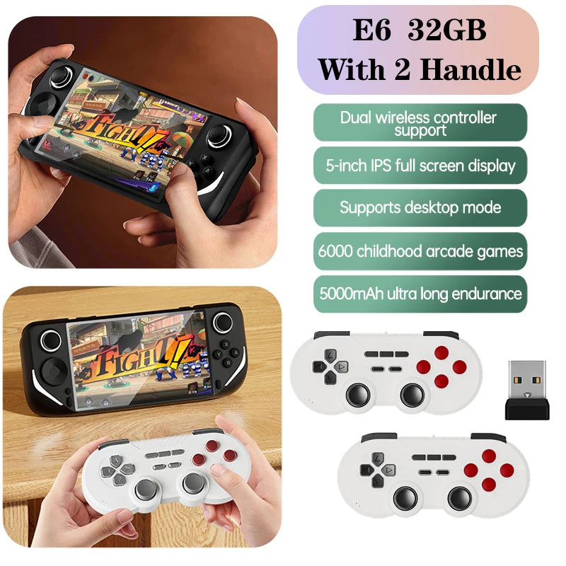 E6 Handheld GAME Console