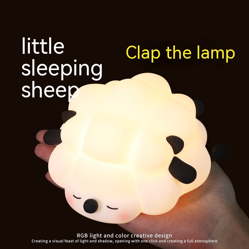 SnuggleGlow Sheep Silicone Pat Night Light