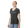 Design Your Own - Women's Tri-Blend V-Neck T-Shirt