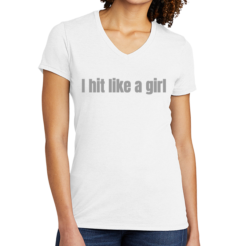 Design Your Own - Women's Tri-Blend V-Neck T-Shirt