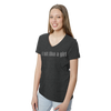 Design Your Own - Women's Tri-Blend V-Neck T-Shirt