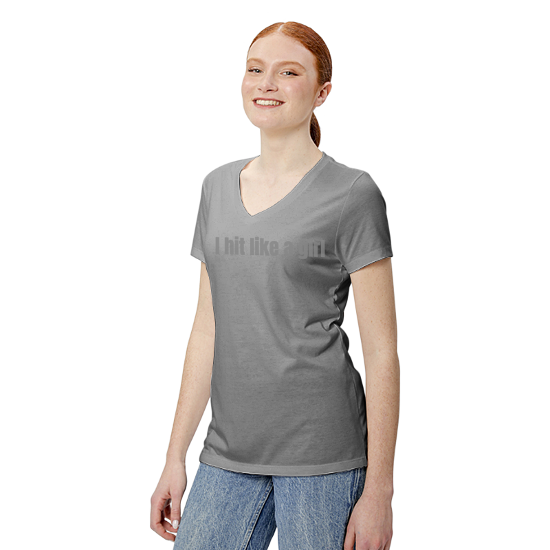 Design Your Own - Women's Tri-Blend V-Neck T-Shirt