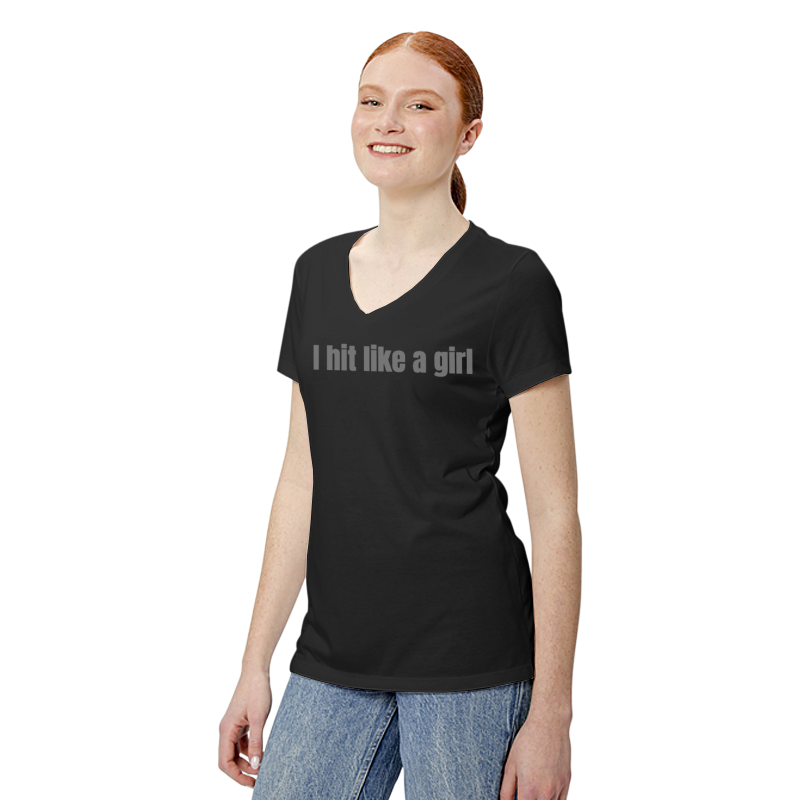 Design Your Own - Women's Tri-Blend V-Neck T-Shirt