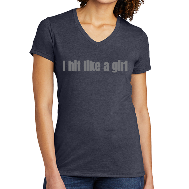 Design Your Own - Women's Tri-Blend V-Neck T-Shirt