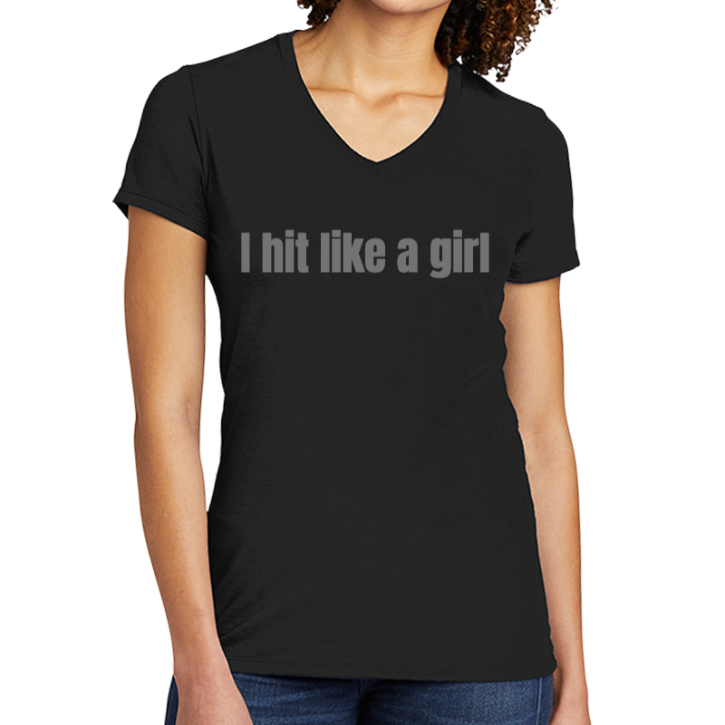 Design Your Own - Women's Tri-Blend V-Neck T-Shirt