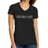 Design Your Own - Women's Tri-Blend V-Neck T-Shirt