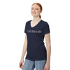 Design Your Own - Women's Tri-Blend V-Neck T-Shirt