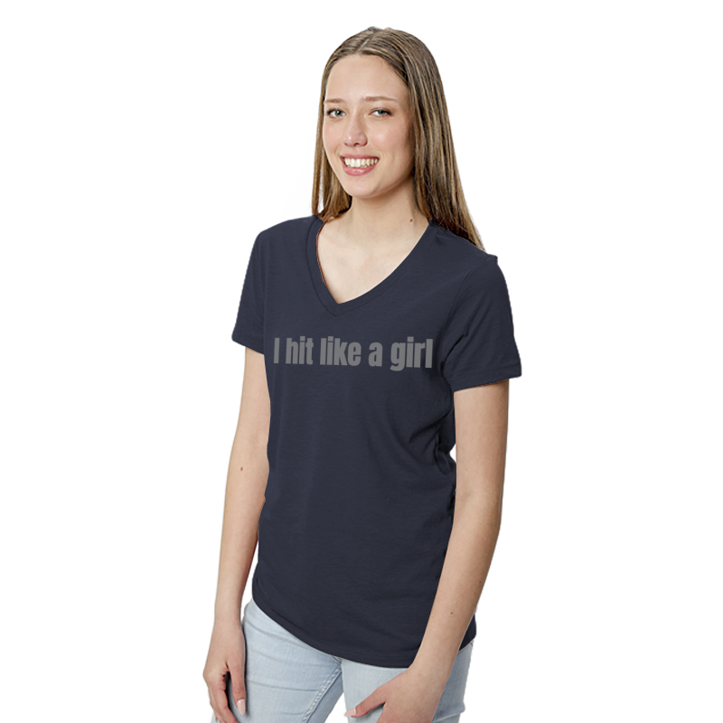 Design Your Own - Women's Tri-Blend V-Neck T-Shirt