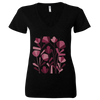 Flowers - Women's Short Sleeve V-Neck T-Shirt