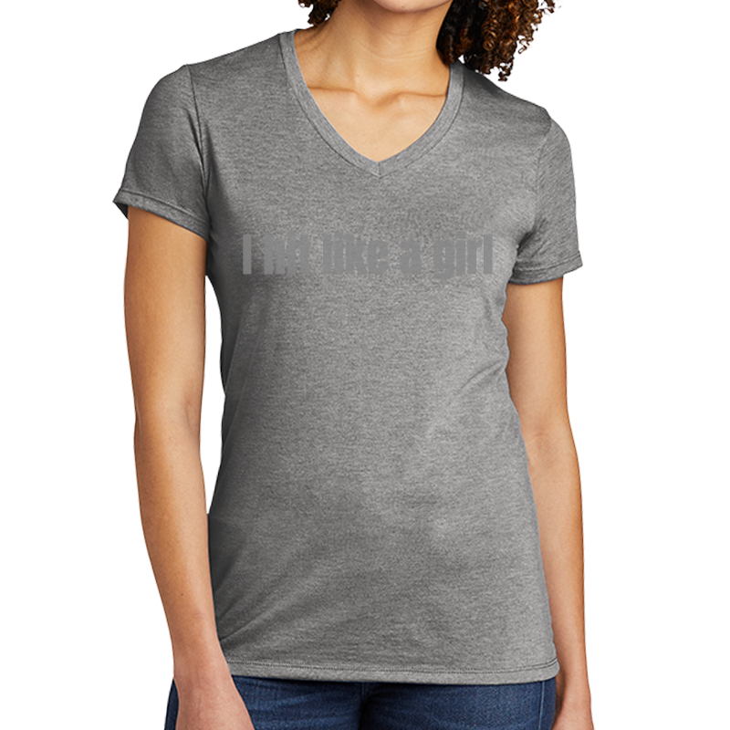 Design Your Own - Women's Tri-Blend V-Neck T-Shirt