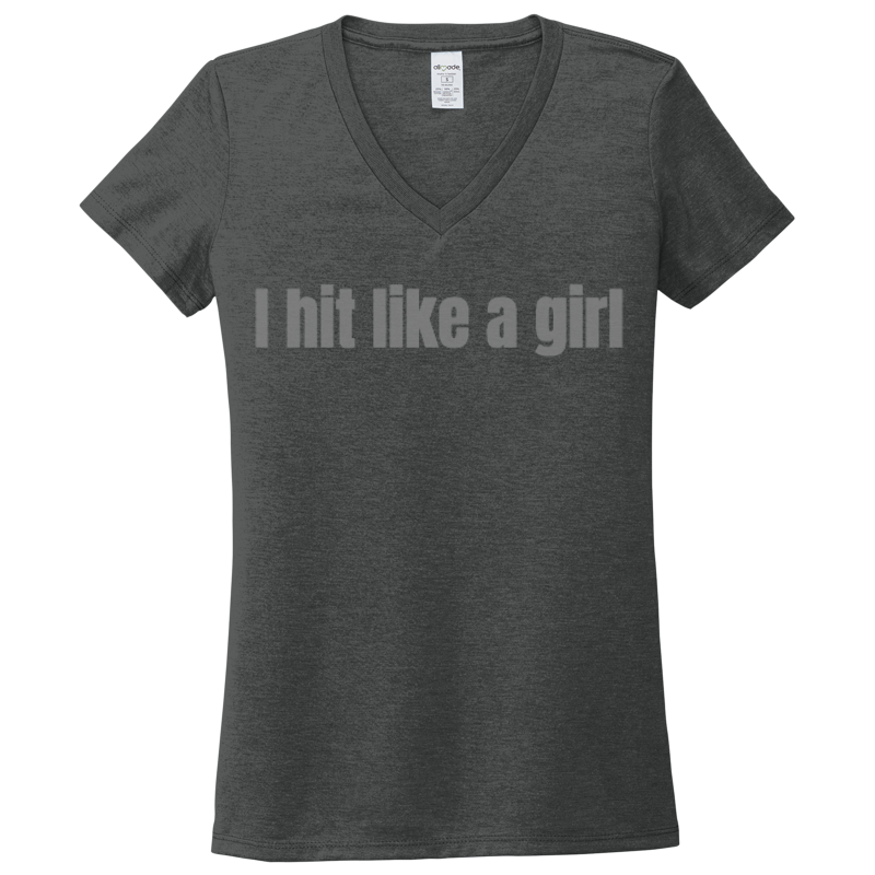 Design Your Own - Women's Tri-Blend V-Neck T-Shirt