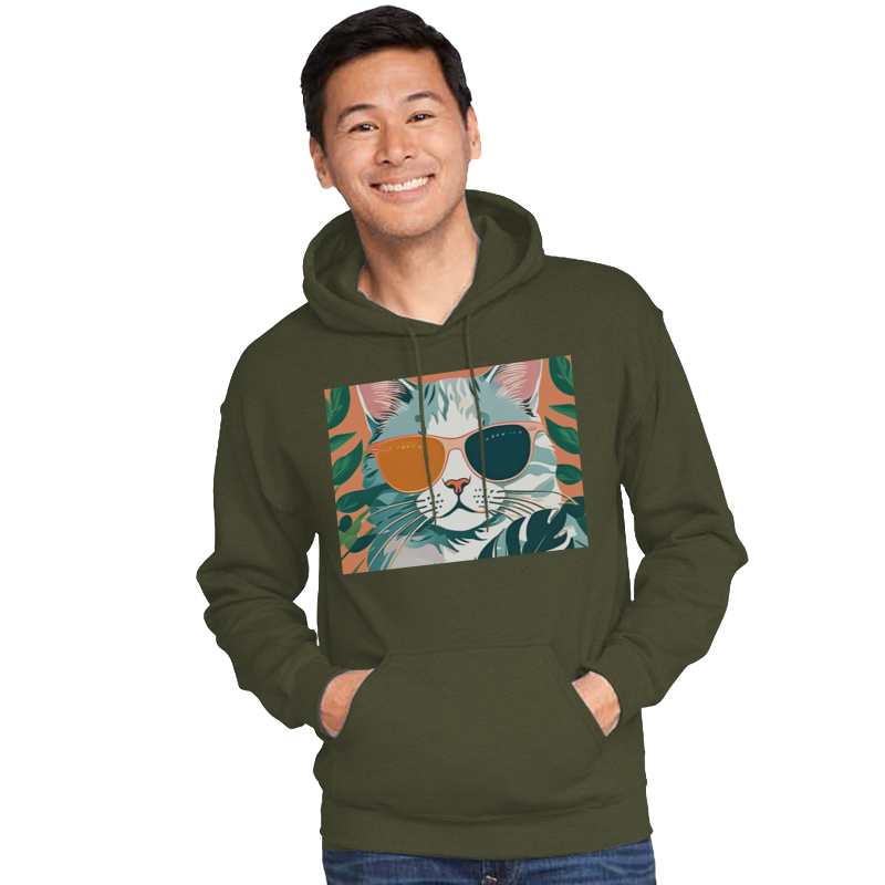 Kool Kat Heavy Blend Hoodie