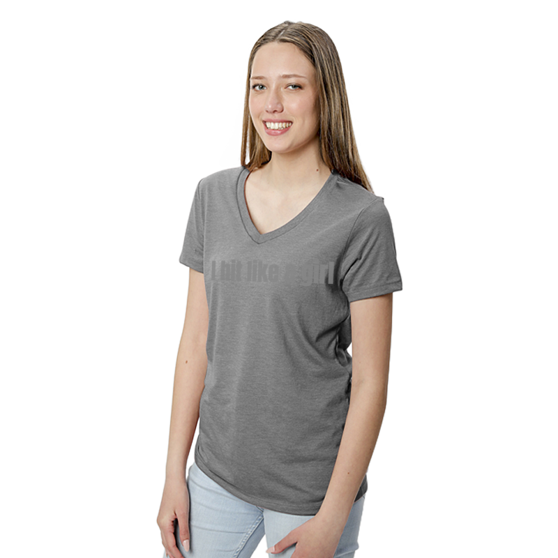 Design Your Own - Women's Tri-Blend V-Neck T-Shirt