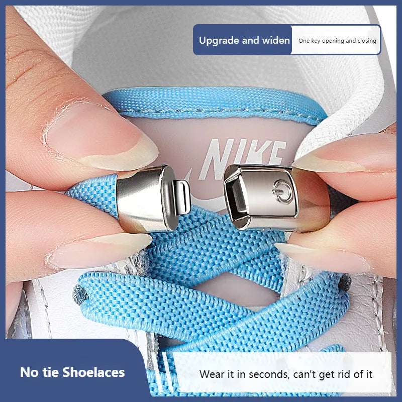 EZ Lace Press Lock Shoelaces