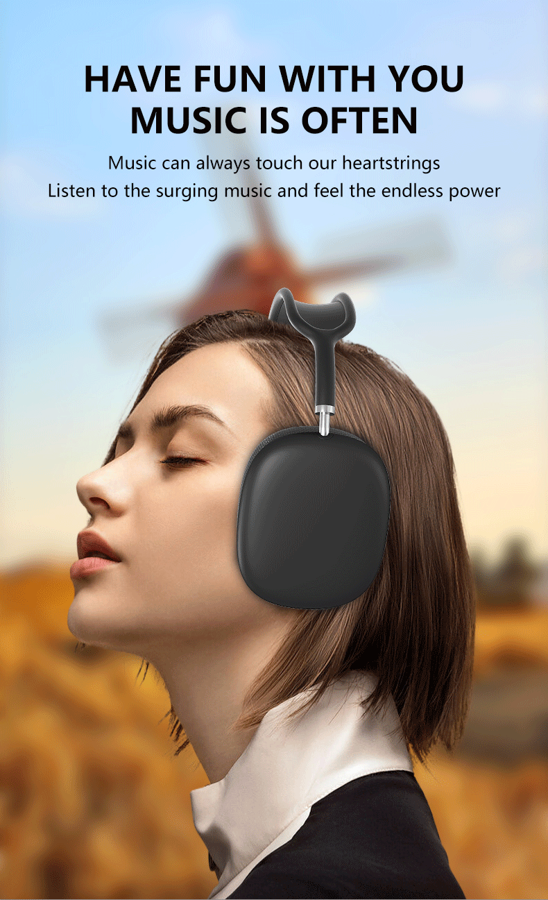 P9 Pro  Max Wireless Bluetooth Headphones