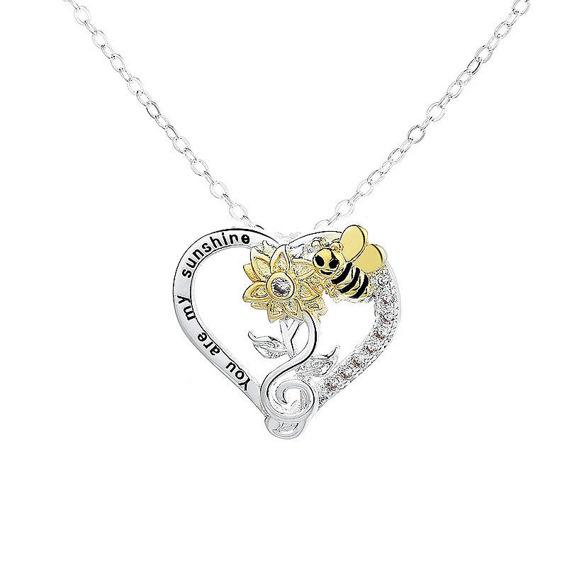 Sunflower Buzz Bee Charm