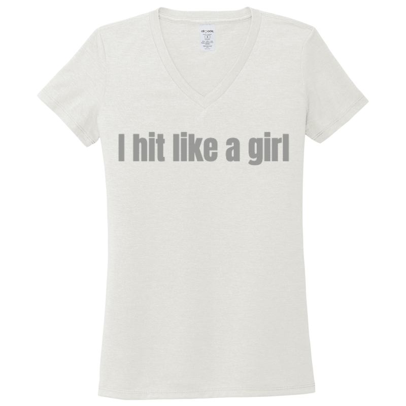 Design Your Own - Women's Tri-Blend V-Neck T-Shirt