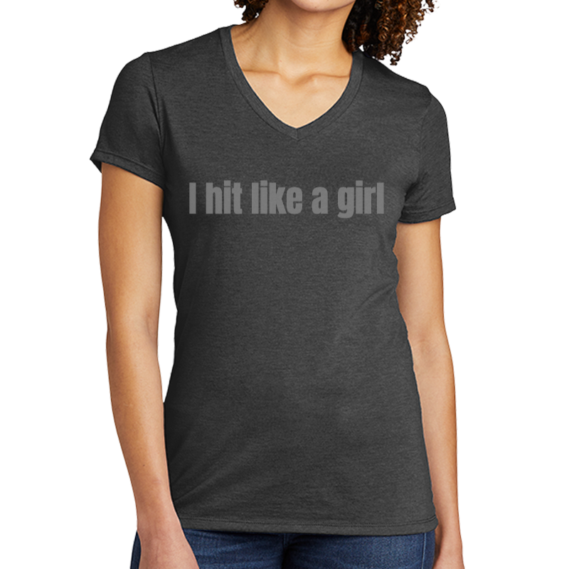 Design Your Own - Women's Tri-Blend V-Neck T-Shirt