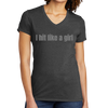 Design Your Own - Women's Tri-Blend V-Neck T-Shirt