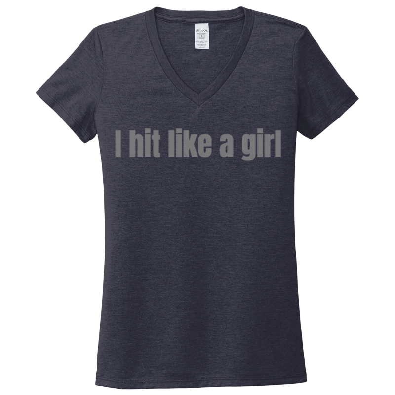 Design Your Own - Women's Tri-Blend V-Neck T-Shirt